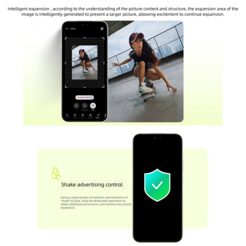 Huawei Maimang 40 5G, 12 Go + 512 Go, 6,7 pouces, réseau : 5G, OTG, non compatible avec Google Play (vert) SH450G185-017